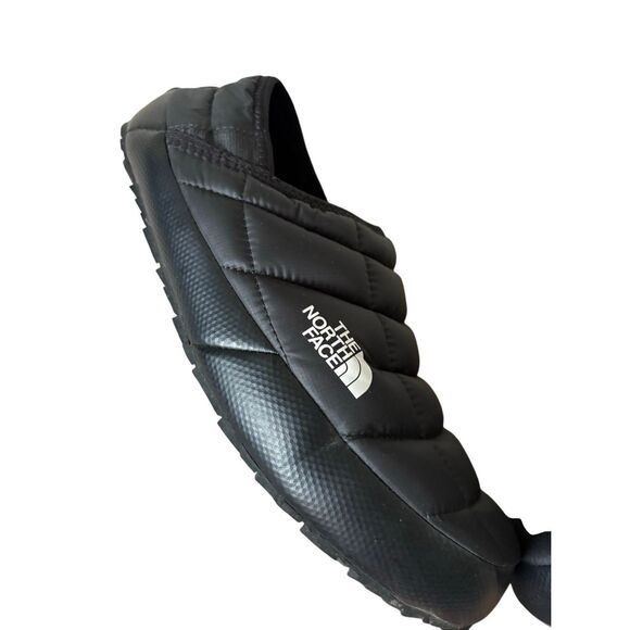 The North Face Slippers Mens 10 Black Thermoball Traction Insulated Outdoor Mule - Picture 7 of 10
